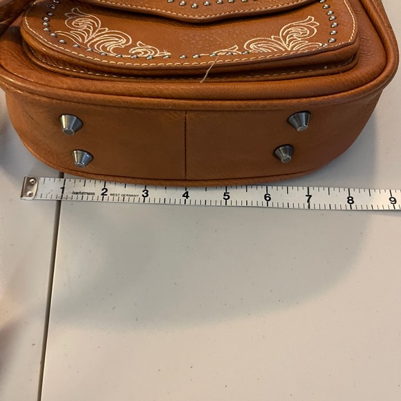 Montana West Embellished Western Crossbody bag Women's Brown - Picture 13 of 16